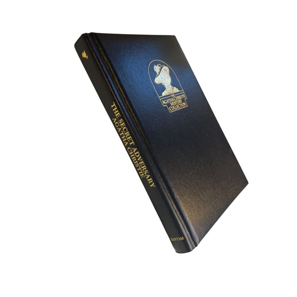 Agatha Christie Mystery Collection Bantam Leatherette The Secret Adversary 1980s